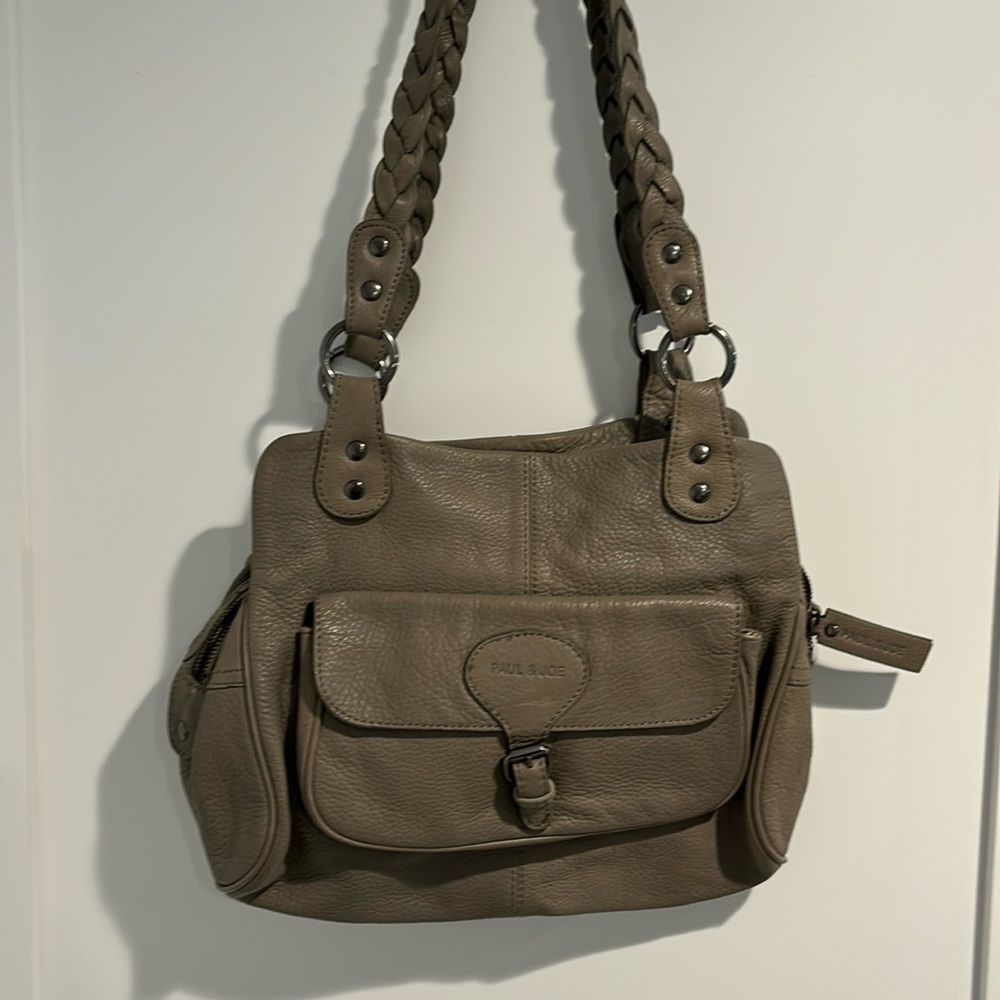 Grey Paul and Joe Handbag